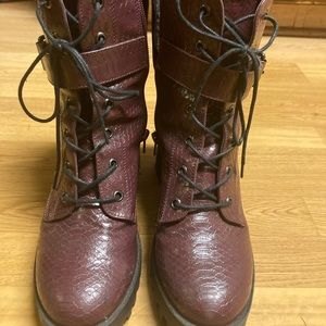 Steve Madden chunky boots